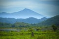 View on Rinjani volcano in Lombok island, Indonesia.