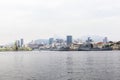 View of Rio de Janeiro city from Guanabara bay, Brazil Royalty Free Stock Photo