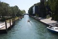 View of Rio dei Giardini at Venice Biennale