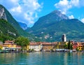 View of Riva del Garda, Lake Garda, Italy Royalty Free Stock Photo