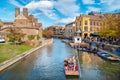 View of River Cam. Cambridge, England Royalty Free Stock Photo