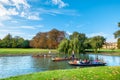 View of River Cam. Cambridge, England Royalty Free Stock Photo