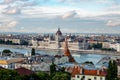 Hungarian Parliament Building, Budapest, Hungary Royalty Free Stock Photo