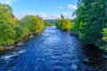 River Dee, in Balmoral, Aberdeenshire Royalty Free Stock Photo