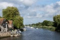 View of the river Frome Royalty Free Stock Photo