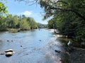 A view of the River Levan at Newby Bridge