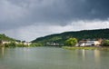 View on river Moezel or Mosel