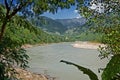 View of river in Nepal Royalty Free Stock Photo