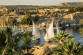 River Nile in Aswan, Egypt