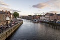 View of River Ouse - York Royalty Free Stock Photo