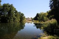 A view of the River Teme in Ludlow