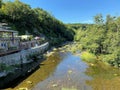 A view of the River Teme in Ludlow