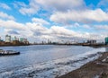 View of The River Thames from Greenwich, London - UK