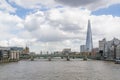 A view of Thames river and the Shard