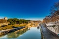 view of the river Tiber