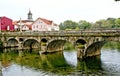 View of the river Vez in Arcos de Valdevez