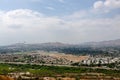 View of Riverside, California from the Mount Rubidoux Royalty Free Stock Photo