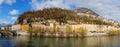 View of the riverside quays, Grenoble