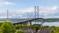 A view of the road bridges over the Firth of Forth, Scotland