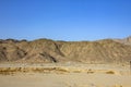 View of the road - Egypt stone desert Royalty Free Stock Photo