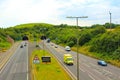 View of A20 road Folkestone Kent England