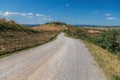 View of the road leading to Mucigliani village