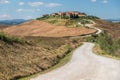 View of the road leading to Mucigliani village