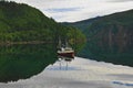 View from road 7500, Leirfjordgard, Leirfjord, Norland County, Norway