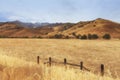 View from the road to Kings Canyon national park, USA Royalty Free Stock Photo