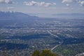 The roads above salt lake city valley