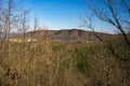 View of Roanoke Mountain From Buck Mountain Overlook Royalty Free Stock Photo