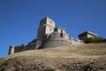 View of the Rocca Maggiore of Assisi Royalty Free Stock Photo