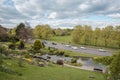 View from Rock Gardens towards Preston Park on a sunny day