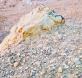 View Rock resembling a dog's head Royalty Free Stock Photo