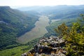 View from rock Royalty Free Stock Photo