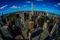 The view from the Rockefeller Center Top of the Rock