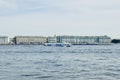 View from Rocket boat on Nevas river