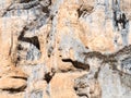 View at the rocks near Lobos river Canyon in Soria, Spain