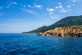 Italian Mediterranean seascape. Royalty Free Stock Photo