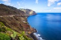 View of rocky coast, Tenerife island, Spain Royalty Free Stock Photo