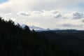 View of the Rocky Mountains in Denv