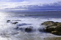 Rocky ocean shore Royalty Free Stock Photo