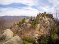 Mountain Summit, Shenandoah National Park, Old Rag Mountain Royalty Free Stock Photo