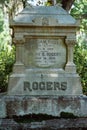 Rogers Cemetery Statuary Statue Bonaventure Cemetery Savannah Georgia