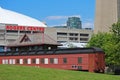 View Of Rogers Centre From Roundhouse Park In Toronto Royalty Free Stock Photo