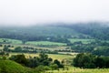 View of rolling countryside taken from Rothbury, Northumberland