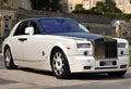 A view of a Rolls Royce car
