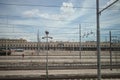 View of Roma Termini train station, Rome, Italy