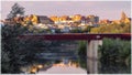 View from Roman bridge of Cordoba, Andalusia, Spain Royalty Free Stock Photo