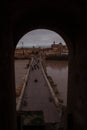 View of the Roman bridge of Cordoba Royalty Free Stock Photo